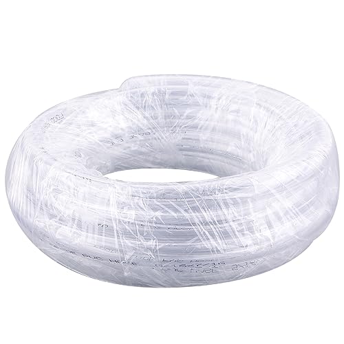 DERNORD PVC Tubing 5/16"ID X 7/16"OD Flexible Clear Vinyl Hose 10 Feet for Food Grade - size: 10 Feet, style: 5/16"ID X 7/16"OD