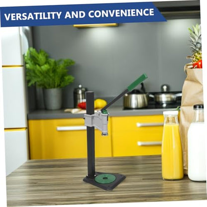 Manual Bench Bottle Capper Hand Operated Crown Capper for Home Brewing Tabletop Beer Bottle Cap Crimper with Adjustable Height 7.8"-18.3" Metal Lever Sealing Machine