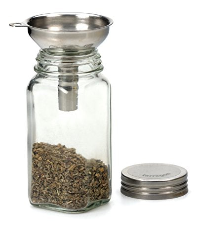 Stainless Steel Funnel - For Filling Narrow Jars and Bottles, 1 pc - size: Long Neck (Pack of 1)