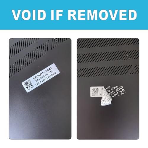 Tamper Evident Proof Barcode Stickers with Individual Serial Number Security Warranty Void Sticker,Sealing Label for Package(150pcs 2x0.6 inches,Matte Silver) - style: silver5x1.5CM