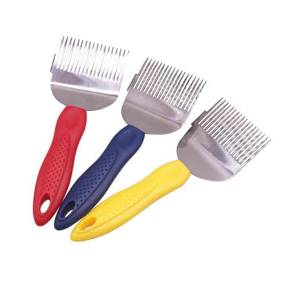 Plastic Handle Scraper Knife for Honeycomb Frames, Lightweight Apiary Accessory for Easy Extraction (blue) - color: Blue