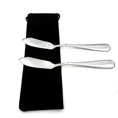 Stainless Steel Butter Knife, Set of 2, Butter Spreader, Breakfast Spreads,Cheese and Condiments - color: 2pcs