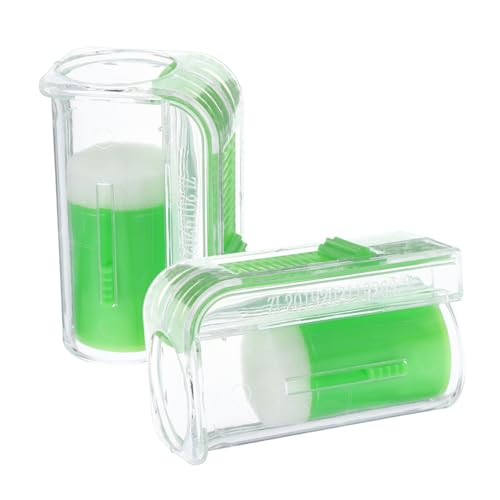 VANZACK 2pcs Queen Marking Bottles for Beekeeping Efficient Bee Identification Tools Portable Plastic Markers for Easy Hive Management Lightweight and Compact Bee Supplies