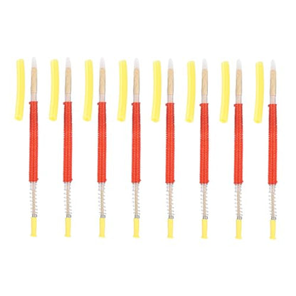 Beekeeping Grafting Needle Horn Tongue Spring Plunger Apiculture Larvae Grafting Tool Queen Rearing Kit for Bee Brood Transplant