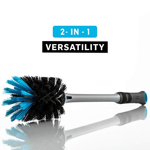 BlenderBottle 2-in-1 Bottle and Straw Cleaning Brush - style: 1-Pack
