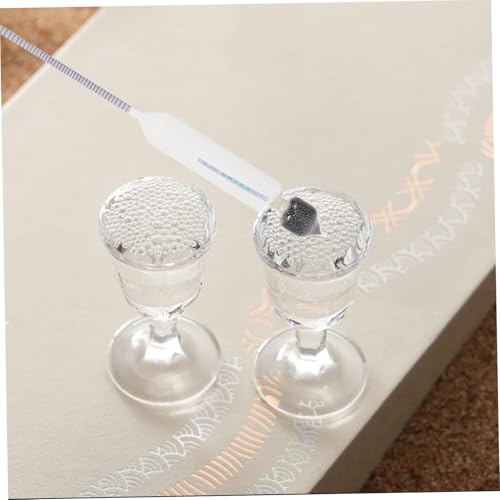 3pcs Triple Scale Hydrometer for Wine Alcohol Content Measurement Proofing Hydrometer for Spirits Read Thermometer for Bartender Use