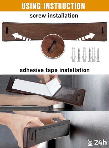 DDF iohEF Knife Set with Knife Strip, 8 Piece Professional Kitchen Knife Set, Japanese High Carbon Stainless Steel Chef Knives Set with Magnetic Knife Holder for Wall - color: 8PCS Kitchen Knives