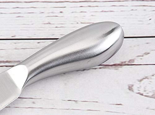 WOIWO 1PCS Stainless Steel Butter Knife Butter Knife Versatile Cheese Cheese Knife Household Kitchen Baking Tool