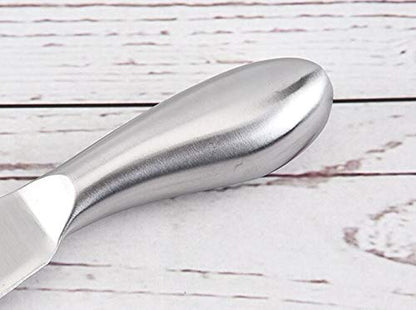 WOIWO 1PCS Stainless Steel Butter Knife Butter Knife Versatile Cheese Cheese Knife Household Kitchen Baking Tool