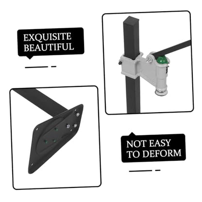 Manual Beer Bottle Capper Tool for 26mm/29mm Soda Caps with Adjustable Height 7.8"-18.3", Iron Construction, Detachable Design, and Stable Tabletop Base for Kitchen and Outdoor