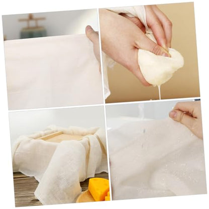 10pcs Cheesecloth Reusable for Cooking Straining Cheese Making Yogurt Butter Food Grade Quality
