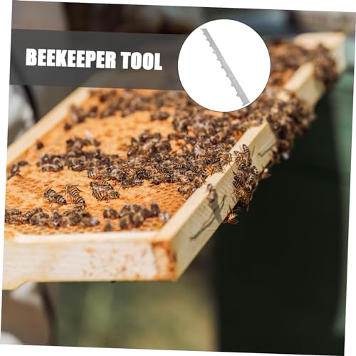 YARNOW 2pcs Beehive Frame Spacers Galvanized Honeycomb Dividers for Beekeeping Easy to Install Hive Tool to Prevent Movement and Shaking
