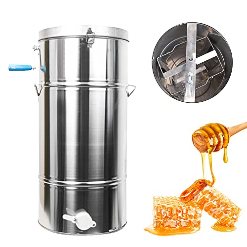 Honey Machine,Stainless Steel Thickening Honey Machine,Manual Honey Extractor Separator,Beekeeping Tools Bee Machine,Honey Centrifuge Equipment 70cm*35cm