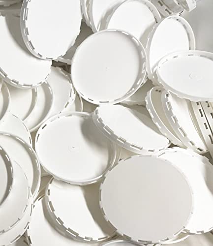 Generic Keg Caps 50pcs. Protect the filling and valve of your kegs with a vented keg cap. MATERIAL: PLASTIC. (WHITE) - color: White