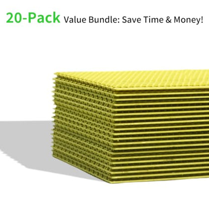 20 Pack Beehive Waxed Coated Foundation Sheet, 5-5/8-inch Plastic Honeycombs Bee Wax Nest Foundation Beekeeping Beehive Equipment Medium Super Hive Frame Sheets, Green - size: 20pcs for 5-5/8-inch