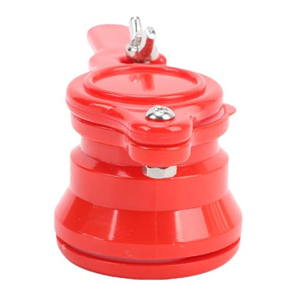 Honey Gate Valves, 2Pcs Plastic Beekeeping Extractor Tap Lever (Red) - color: Red