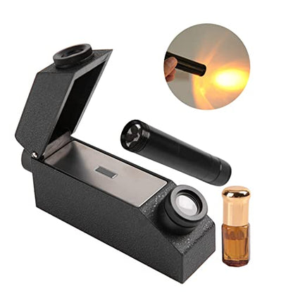 RHG181 Diamond Tester, 1.30-1.81 Jewelry Refractometer, Portable Gem Tester for All Stones Refractometry Testing Tools
