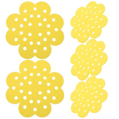 KICHOUSE 5pcs Floating Bee Feeding Island: Floating Beekeeping Waterer Station - Beehive Butterfly Waterer Dispenser EVA Foam Drinker for Bee Drinking Station in Apiary