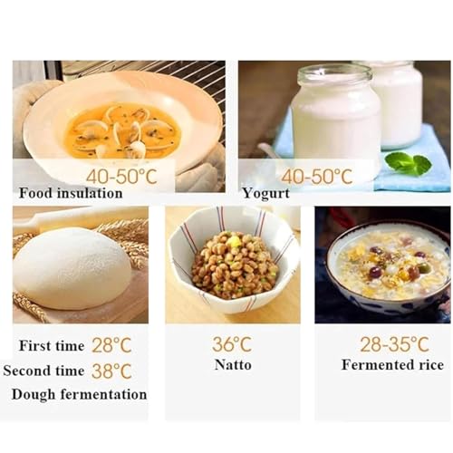 QIANG 100L Household Dough Proofer Bread Fermentation Machine | Humidity Temperature Control | Even Fermentation | Stainless Steel | for Sourdough Pizza Pastry Yogurt Natto