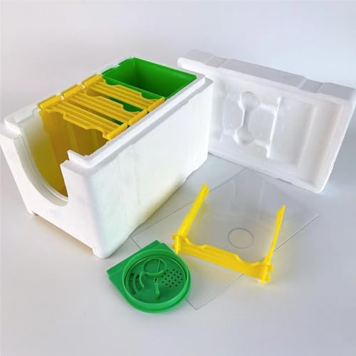 Nuc Box for Bees Portable Beekeeping Queen Breeding Mating Nuc Beehive Box Beekeeper Supplies