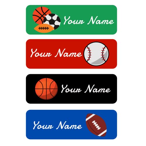 Custom Waterproof Dishwasher Safe Kid Name Labels for Daycare(128 Pack), Camp, School Supply, Baby Bottles, Lunch Boxes and Cups, Travel. Cute Personalized Design Name Stickers (Pattern 23) - color: Pattern 23