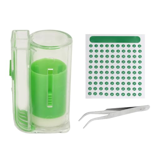 Queen Bee Marking Kit, Bee Queen Marking Tool Number 1 to 99 Bee Queen Mark Sticker Kit 1 Marking Bottle 1 Tweezer Beekeeping Supplies for Bee Breeding Observing Managing