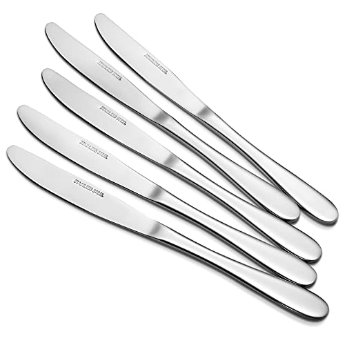 Aebeky 16-Piece Stainless Steel Table Knives,Dinner Knives Set,9.1-Inch (16-Piece) - size: 16-Piece