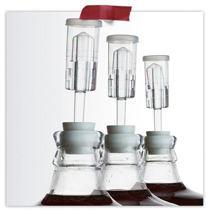 Fermentaholics Airlocks With Grommets Set – 4 Airlocks and 8 Grommets for Homemade Wine, Beer, Cider, Kimchi, Sauerkraut – Preserving, Brewing, Fermenting - size: 3-Piece Airlocks With Grommets Set