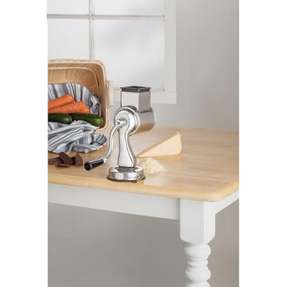 Fantes Cheese Grater with Suction-Base and 2 Drums, The Italian Market Original since 1906 - style: Suction Base Grater