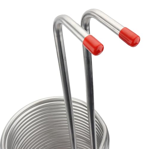 16M 9.52mm Stainless Steel Immersion Wort Chiller, Super Efficient Cooling Coil For Home Beer Brewing, 1pcs