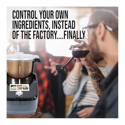 Fromaggio Smart Home Cheese Maker with App Control (Copper) | WI-FI App Control, Automated Heating, Stirring, Cutting and Draining, Dishwasher-Safe Parts, For Soft, Hard, Vegan Cheeses - color: Copper