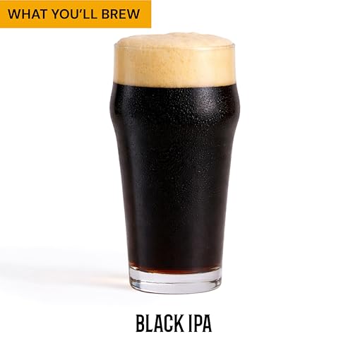 Craft a Brew - Beer Recipe Kit - Black IPA - Home Brewing Ingredient Refill - Beer Making Supplies - India Pale Ale - 5 Gallons - color: Black IPA