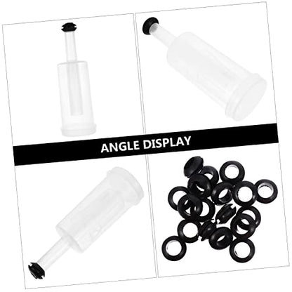 Unomor 3-piece Air Lock Set Silicone Lids for Brewing Beer Wine Making Equipment