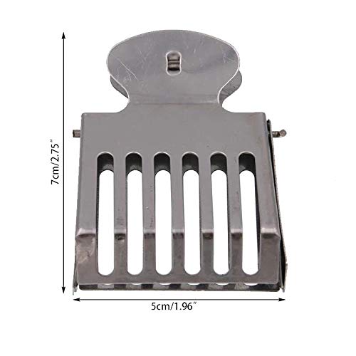 Bee Queen Cage Bees Catcher 8pcs Stainless Steel Clip Beekeeping Tools