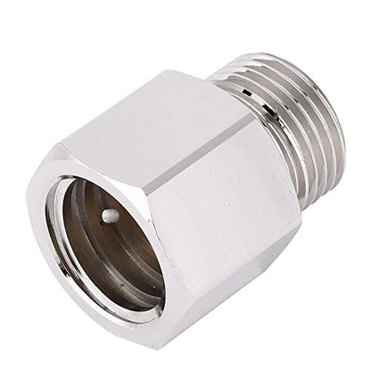 Pressure Relief Adapter, Silver Aluminum Refill Pressure Relief Valve for Aquarium Fish CO2 Tank Regulator or Homebrew Beer Keg Regulator