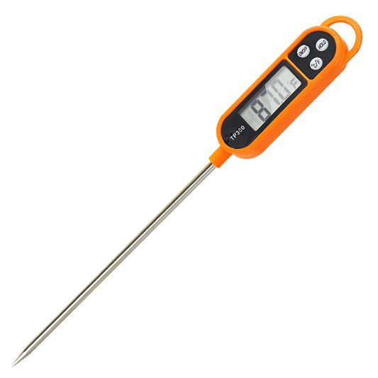 Candy Thermometer Digital Instant Read for Meat Kitchen Cooking Food Oil Deep Fry BBQ Grill Smoker (1, 9.4in-orangev) - size: 9.4in-orangev