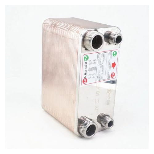 38 Plates Wort Chiller Cooler Heat Exchanger SUS 304 Stainless Steel Home Brew Beer Wine Making Wort Chiller 1.6Mpa
