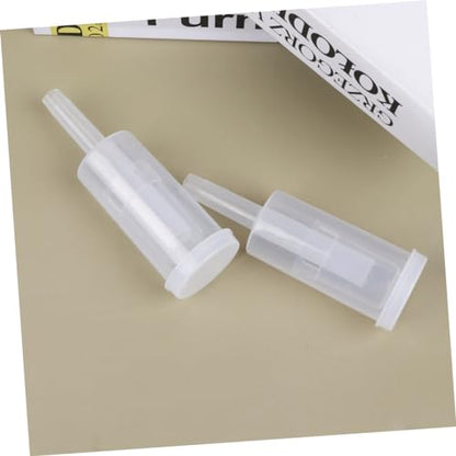 LABRIMP 3pcs Plastic Brew One-way Valve for Home Brewing Wine Stoppers for Preserving Easy to Use Clean Automatic Gas Release for Juice Wine Making