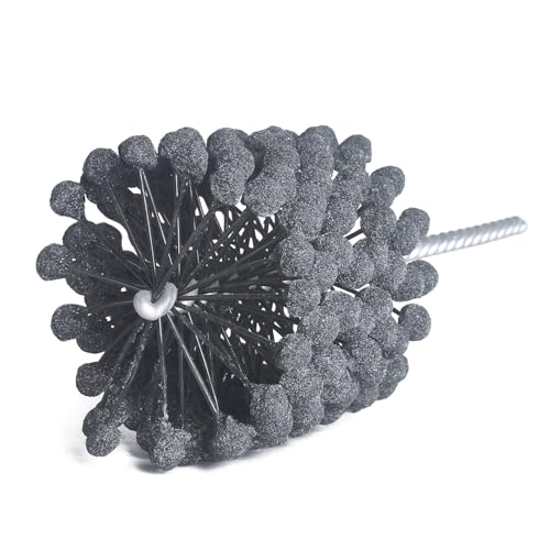 Garhgi 3 Inch (76.2mm) Cyliner Hone with 120 Grit Silicon Carbide Ball | Industrial Motorcycle Automotive Engine Rotor Brake Cylinder Bore, Carbon Residues Slag Removal Deburring Surface Preparation - size: 3.000"(76.2mm), style: 120 Grit