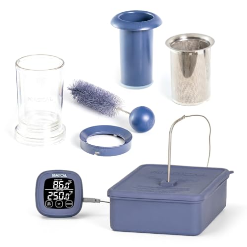 Magical Butter Filter Press + DecarBox Bundle – BPA-Free Strainer & Decarboxylation Box – Complete Decarb & Straining System for Infused Oils & Butters - size: Filter Press + DecarBox