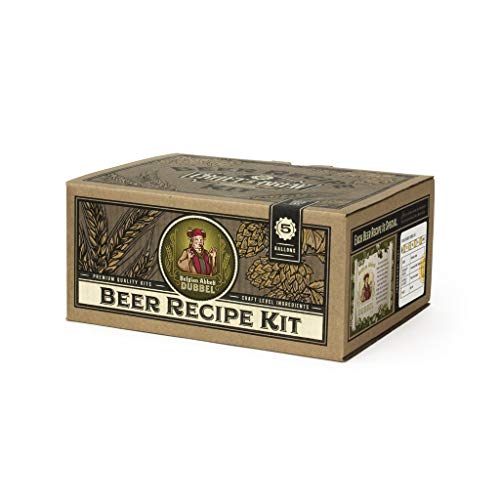 Craft a Brew - Beer Recipe Kit - Belgian Abbey Dubbel - Home Brewing Ingredient Refill - Beer Making Supplies - Includes Hops, Yeast, Malts, Extracts - 5 Gallons - color: Belgian Abbey Dubbel