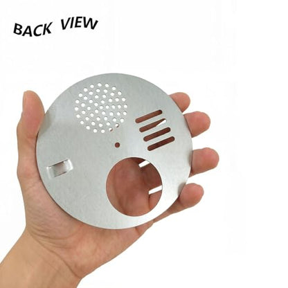 6 PCS Beekeeping Tools Beehive Round Entrance Gates - 4.92”(12.5cm) Diameter Galvanized Iron Hive Door, 1mm Thick with Ventilated Airflow Holes for Beehive Boxes & Beekeeping Supplies