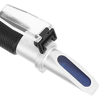 Emoshayoga Veterinarian Refractometer for Colostrum refractometro Refractometer Sugar Test Meter 0 20% with Accurant Index for Automatic Temperature Compensation