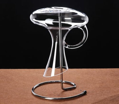 Decanter Dryer Drainer Stand Rack for Glass Wine Decanter (Rack Type)