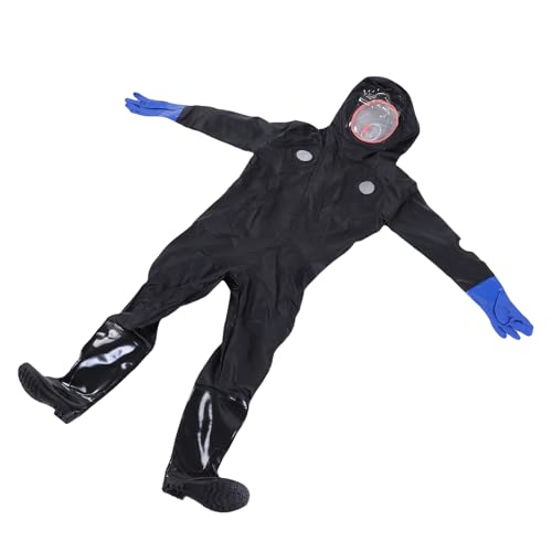 Beekeeper Costume, Bee Suit Thickened Synthetic Leather Full Body Protective Beekeeping Outfit for Men Women