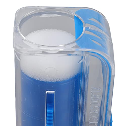 Tyenaza 3Pcs Bee Queen Cages, Transparent Queen Bee Marking Marker Bottle Catcher Clip Holder Queen bee catching Marking Cage(Blue) - color: Blue