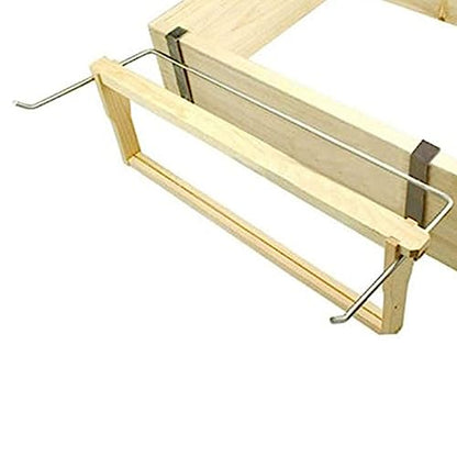 Bee Frame Holder, Hive Tool Beekeeping, Stainless Steel Beehive Stand Support Bracket Rack for Beekeepers ，Bee Supplies and Equipment