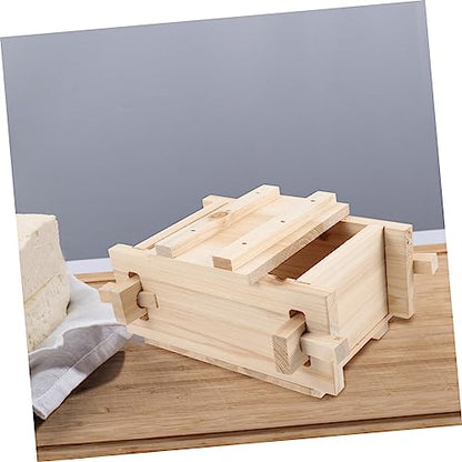 Tofu Maker Mold Wooden Tofu Press and Cheese Capacity Design for Easy Pressing and Diy Enthusiasts