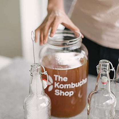 The Kombucha Shop - Bottle Brush for Cleaning Swing Top Bottles, Stout Bottles and Growlers