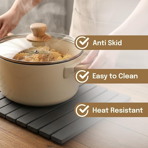 Stone Dish Drying Mat, 24 x 16 Inch Absorbent Diatomite Countertop Mat for Dishes, Cups, Bottles, Coffee Bar and Sink Area, Gray - color: Gray